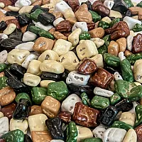 Renkli Çakıl Taşı 500 gr