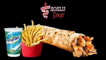 KAŞARLI DÜRÜM+AYRAN+PATATES CİPS