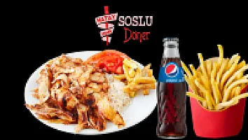 TAVUK PORSİYON+CAM ŞİŞE COLA+PATATES CİPS