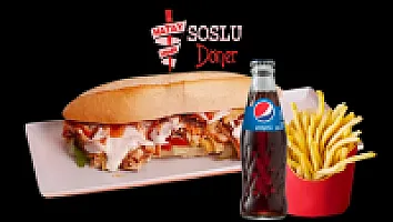 EKMEK ARASI+CAM ŞİŞE COLA+PATATES CİPS
