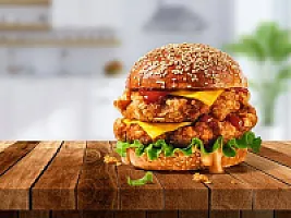 Barbekü Soslu Tavuk Burger