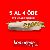 5 Al 4öde standart dürüm