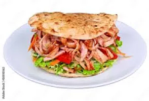 Ekmek Arası Tavuk Döner (gobit ekmek)