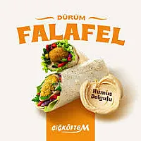 Humus Dolgulu Falafel Dürüm (100gr)