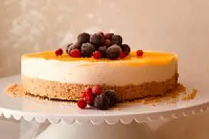 Limonlu kakao bisküvili cheescake