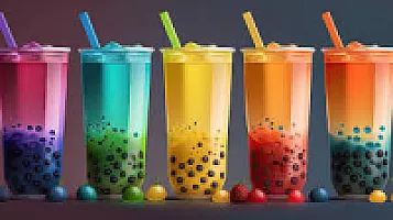 Yaban Mersini Bubble Tea
