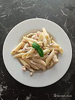 Kremalı Tavuklu Penne