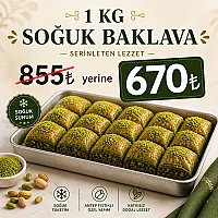1 KG SOĞUK BAKLAVA (KAMPANYALI ÜRÜN)