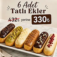 6 ADET EKLER (KAMPANYALI ÜRÜN)
