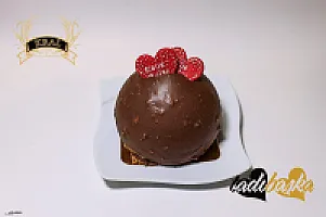 Çikolatalı Yuvarlak Yaş Pasta