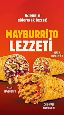 Mayburrito pilavlı